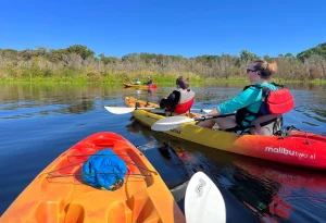 Paddling at Blue Spring