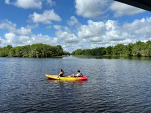 Blue Spring State Park kayak tour